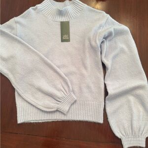Wild Fable Soft Blue Turtleneck Sweater